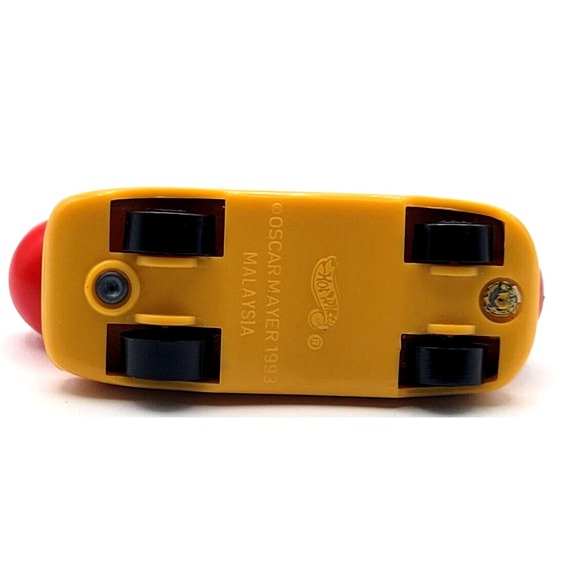 VINTAGE HOT WHEELS OSCAR MAYER WEINER MOBILE 1993 HOT DOG CAR - Picture 5 of 5